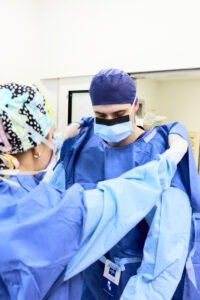 reverse total shoulder replacement surgical procedure